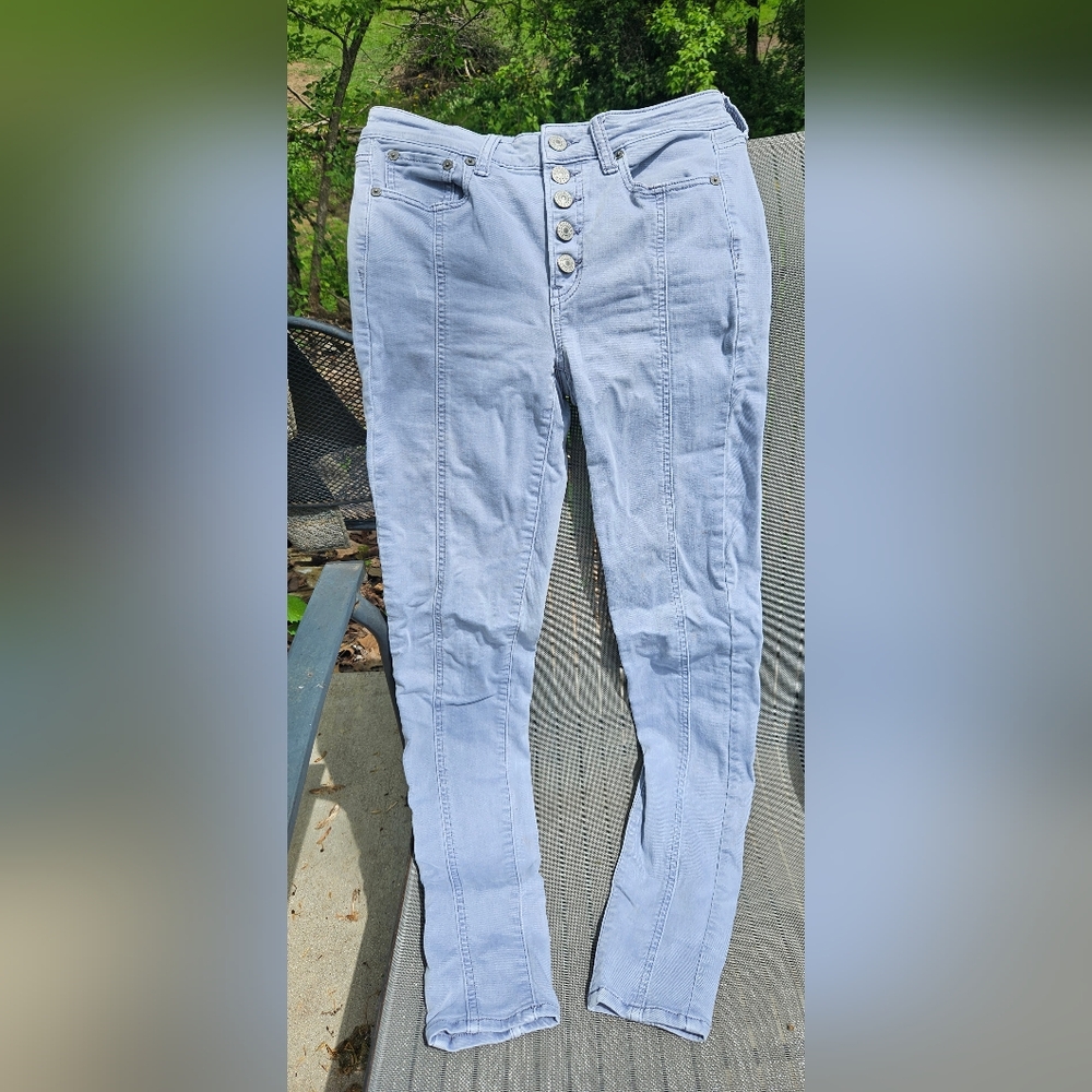 American Eagle Outfitters Blue Skinny Denim Jeans